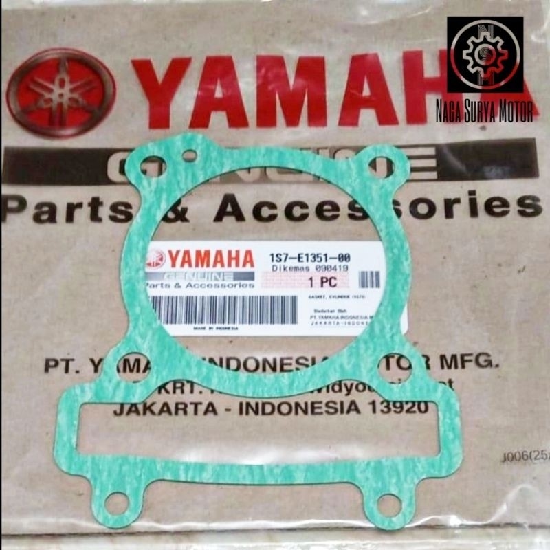 Paking bawah blok seher Jupiter MX Old Vixion Old NVL 1S7-E1351-00 ORI YGP