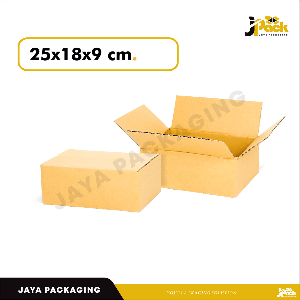 

Box 25X18X9 POLOS (HBR KECIL) Kardus/Kemasan/Kotak/Packaging/Normal/A1/AMDK/Tinggi9
