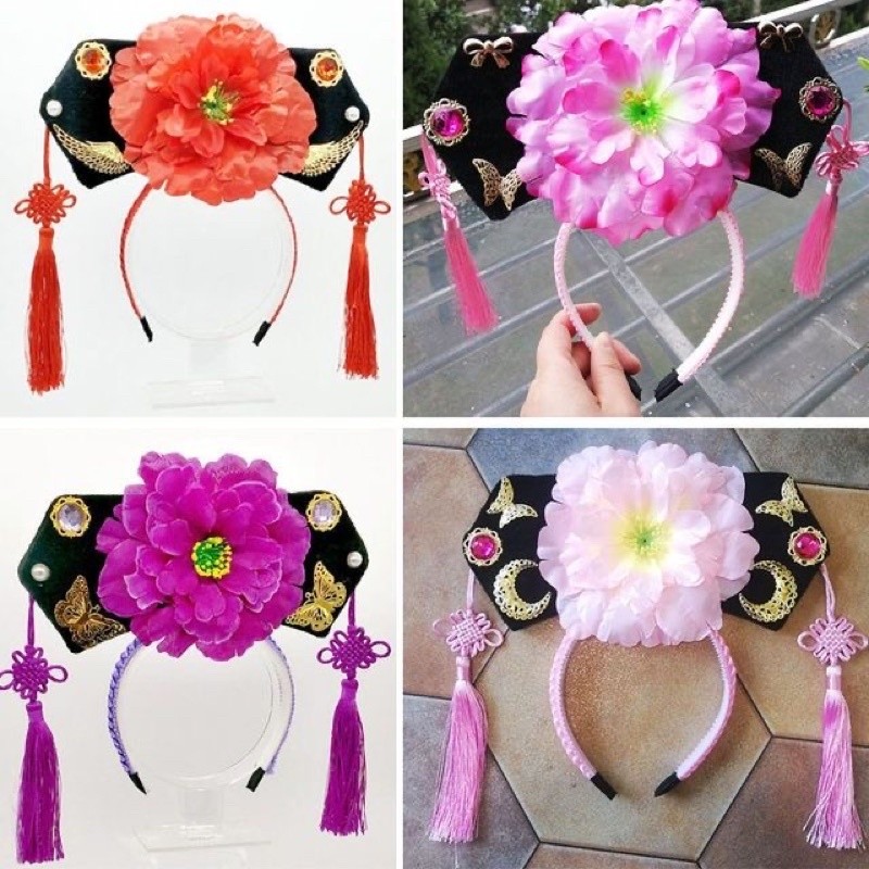 (Yunita) Bando Lucu Putri Huan Zhu / Bando Ala Dinasty Jadul