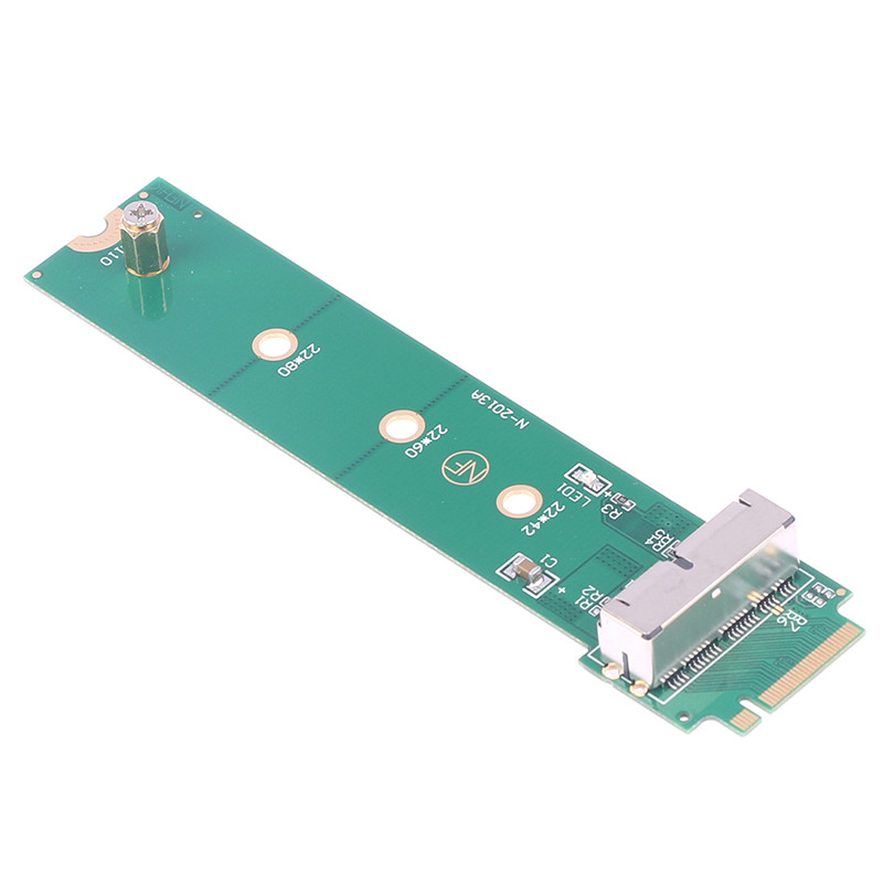High Quality For MacBook Air Pro 12+16 Pins SSD To M.2 Key M (NGFF) PCI-e Adapter Converter Card For