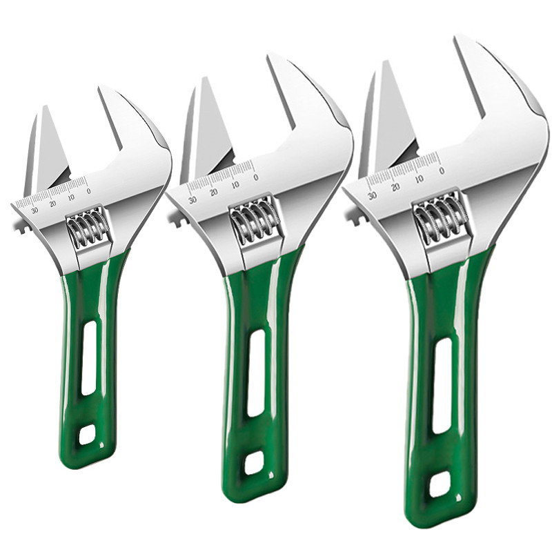 

Large Opening Short Handle Activity Wrench Adjustable Multifunction Bathroom Wrench Home Piping Accessories Hand Tools