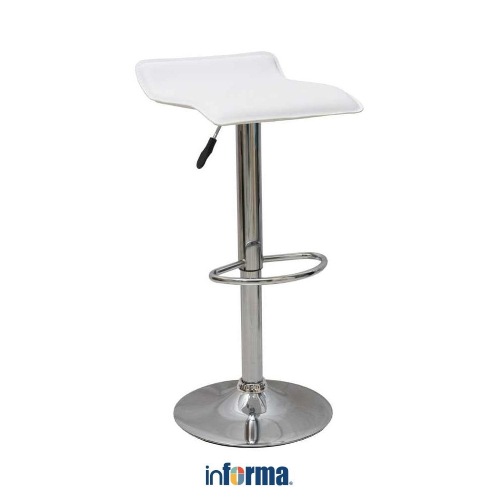 Informa Dan Bangku Bar - Putih Bar Stool Kursi Kafe Furniture Ruang Makan