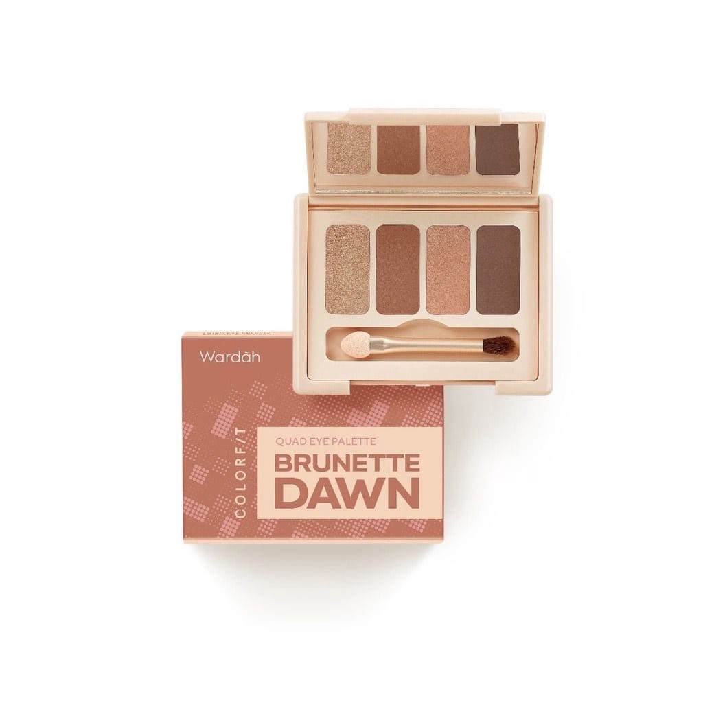 Wardah Colorfit Quad Eye Palette IF