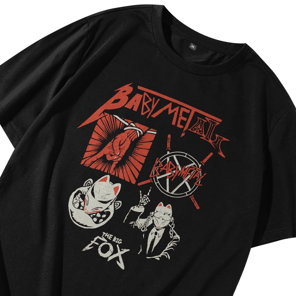 Kaos Babymetal / T shirt Babymetal / Kaos Baby Metal / Babymetal T shirt / Baju Baby Metal Vol 750