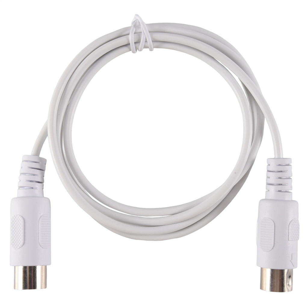 

Extension Cable to Male 5 Pin 1.5/4.95FT High Quality 5 Pin Male to 5 Pin Male MIDI Extension Cable