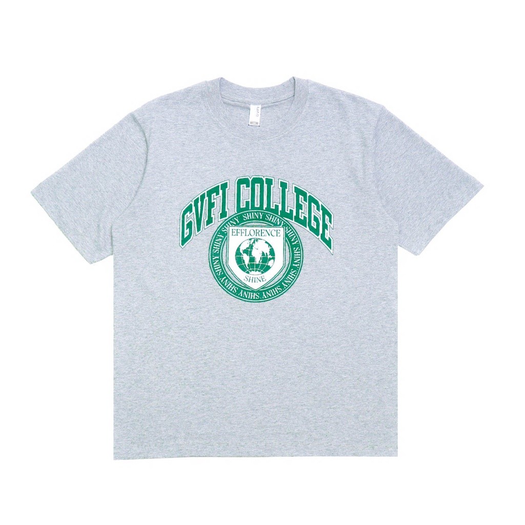 【HOT】 GVFI T-Shirt College Misty T-shirt