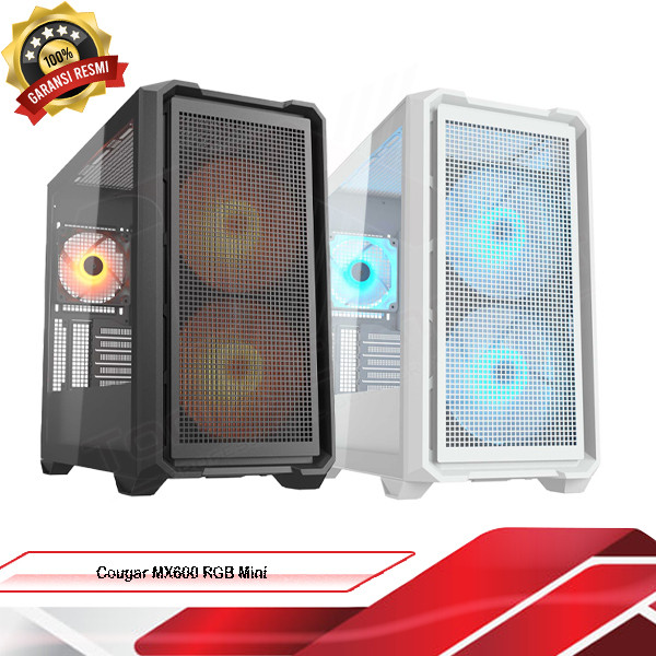Cougar MX600 Mini RGB | Casing PC Gaming | PC Gaming Case
