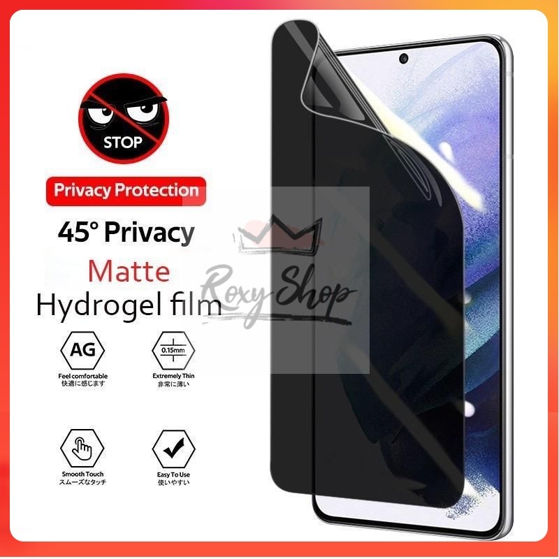 Hydrogel Matte Spy Privacy Huawei Nova 7 Nova 7i Nova 7 Se Nova 7 Pro Nova 8 Se Nova 9 Se Nova 10 No