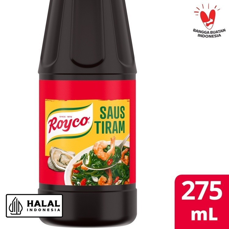 

ROYCO SAUS TIRAM BUMBU PENYEDAP MAKANAN KAYA RASA TANPA AMIS 275ML - AMR