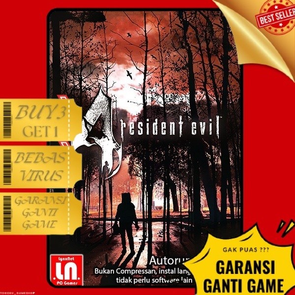 ResidentEvil 4 - RE 4 - PC  Game - Download Langsung Play