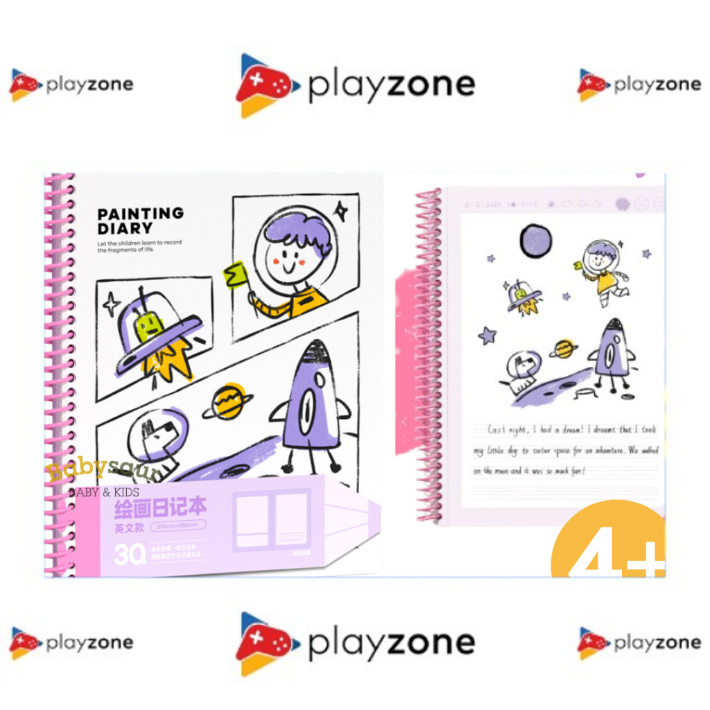 

My Growth Scribble Journal English Book Buku Jurnal Diary Anak Anak