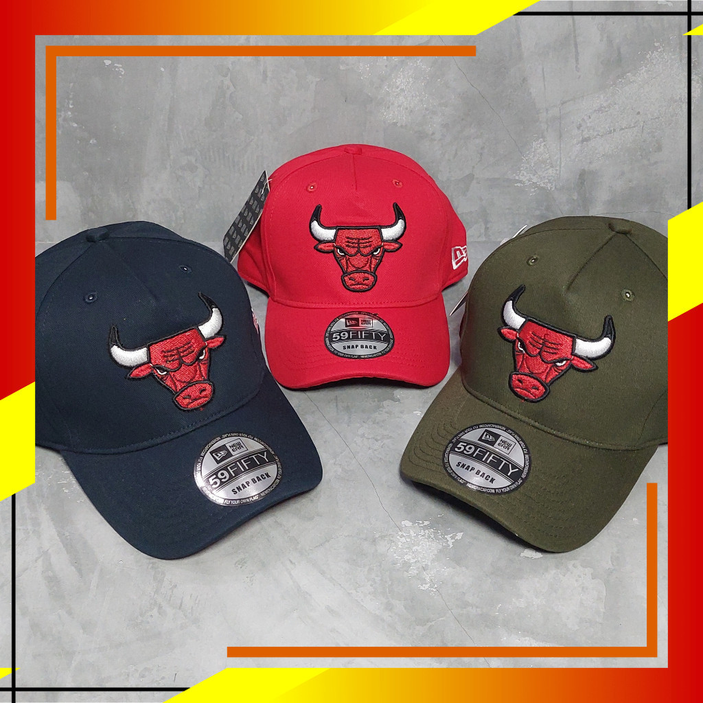 COOLTUF - Topi New Era Baseball Cap Premium Chicago Bulls