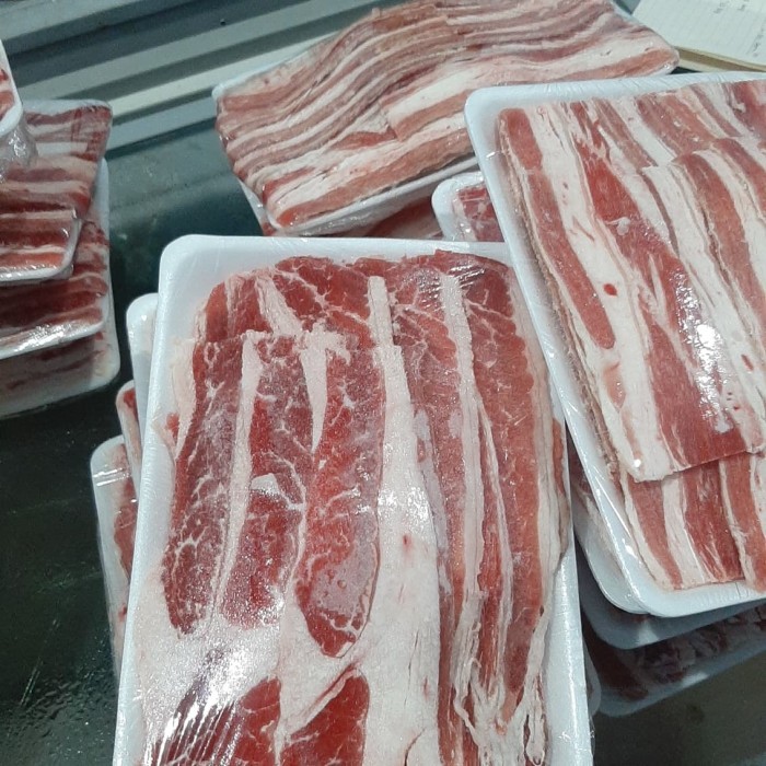 

PROMO ! Beef Slice AUS 500 gram / Daging Slice AUS / Iris Tipis