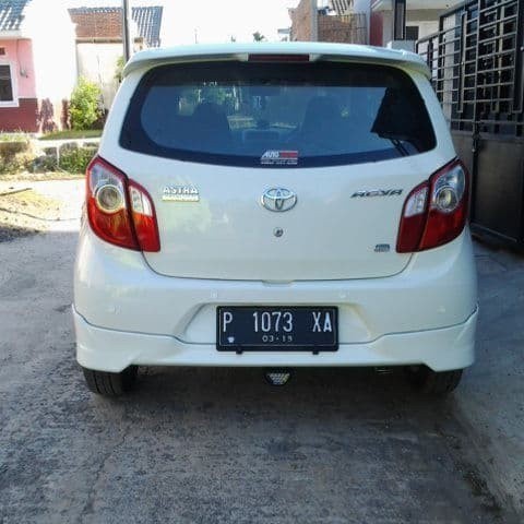 aksesorise mobil Sparepart Mobil Bodykit belakang agya