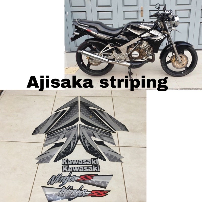 striping ninja ss 2012 hitam stiker Kawasaki ninja ss 2012 hitam striping stiker sticker ninja 2012 