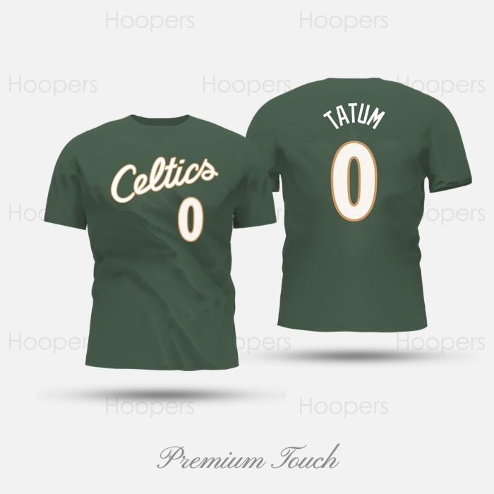Jayson Tatum Boston Celtics City Jersey 2022-2023 Dark Green Heather