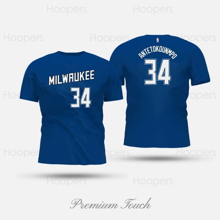 Giannis Antetokounmpo Milwaukee Bucks City Jersey 2020-2021 Blue