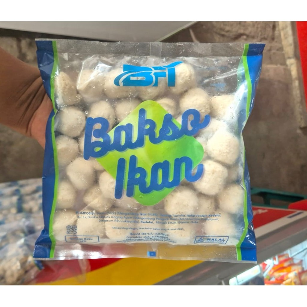 

BFI Bakso Ikan 500 Gram Olahan Ikan Asfar