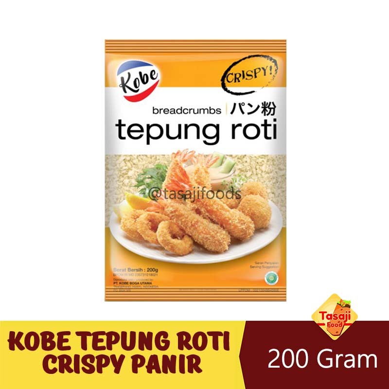 

Kobe Tepung Roti Crispy Panir Breadcrumbs 200 gr