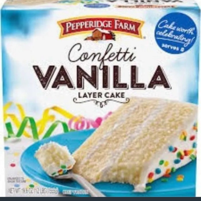 

PEPPERIDGE FARM 3 LAYER CAKE VANILLA 19.6 OZ
