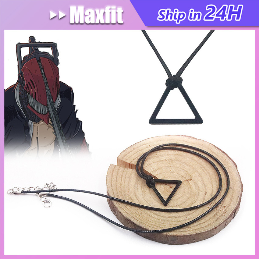 Kalung Anime Cosplay Chainsaw Man Necklace - Denji Pochita