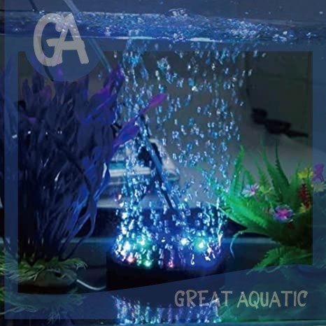 air bubble lamp gelembung udara lampu led aquarium AQUAMAN WP ABL 12 LED bubble lamp