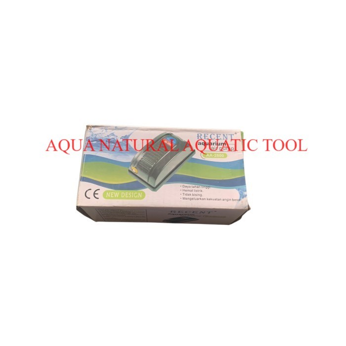 Pompa udara aerator 1 lubang RECENT AA 2800 air pump aquarium