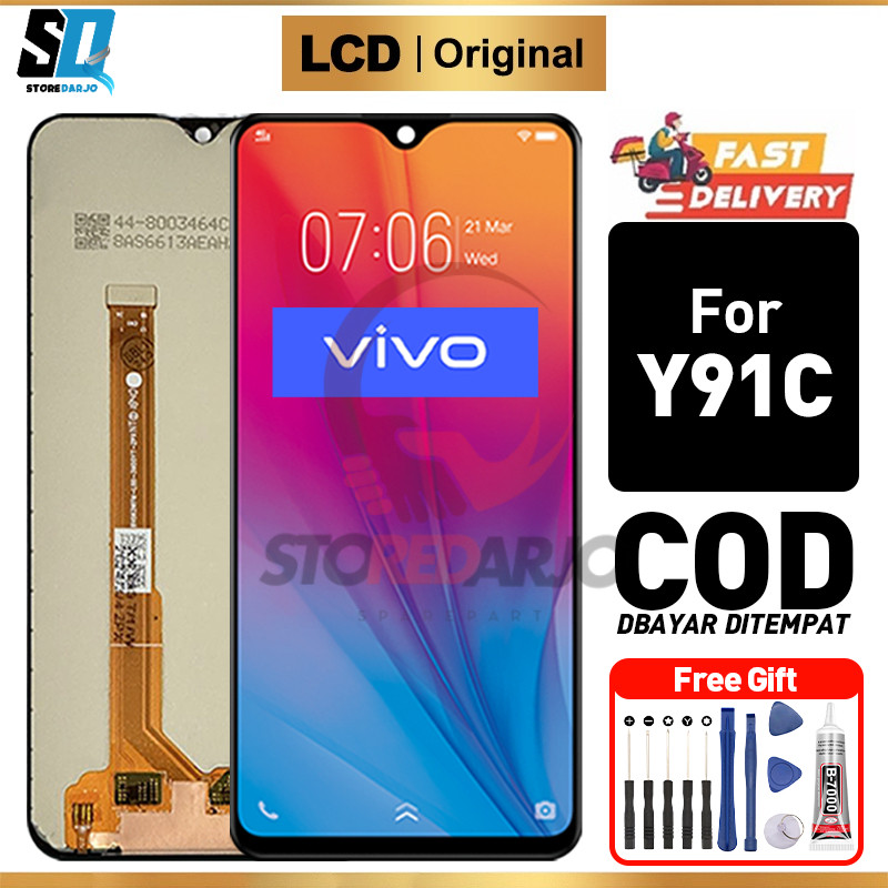 LCD VIVO Y91C Original fullset ori  Touchscreen hp Layar ponsel Glass Touch Screen Digitizer