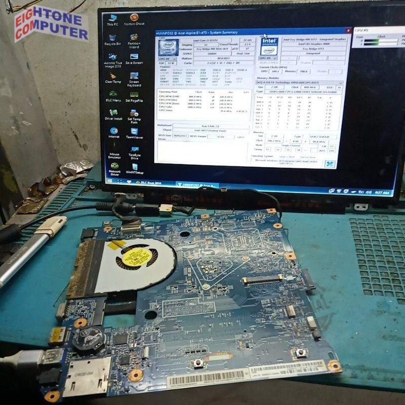 Motherboard ACER Aspire e1-422 e1-432 e1-470 e1-472 EA40 Core i3