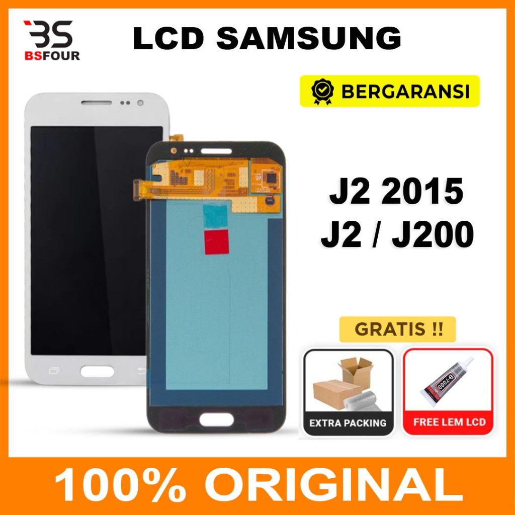 LCD SAMSUNG J2 / J200 / J2 2015 FULLSET TOUCHSCREEN