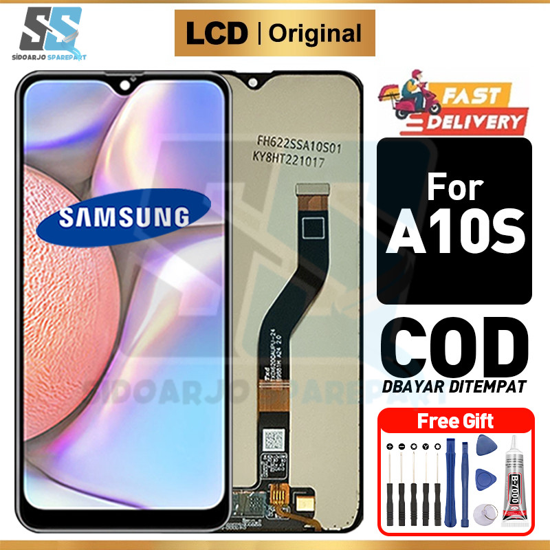LCD SAMSUNG A10S Original 100% Fullset ori asli hp Touchscreen Murah For Glass Touch Screen Digitize