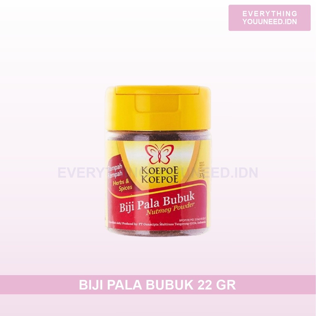 

Biji Pala Bubuk 37 Gr Koepoe Koepoe