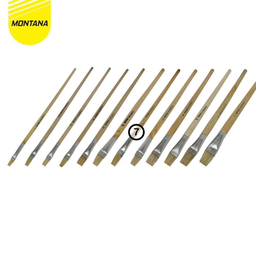 

MONTANA Brush / Kuas Cat Air / Lukis / Acrylic Montana BRW-7 RETAIL