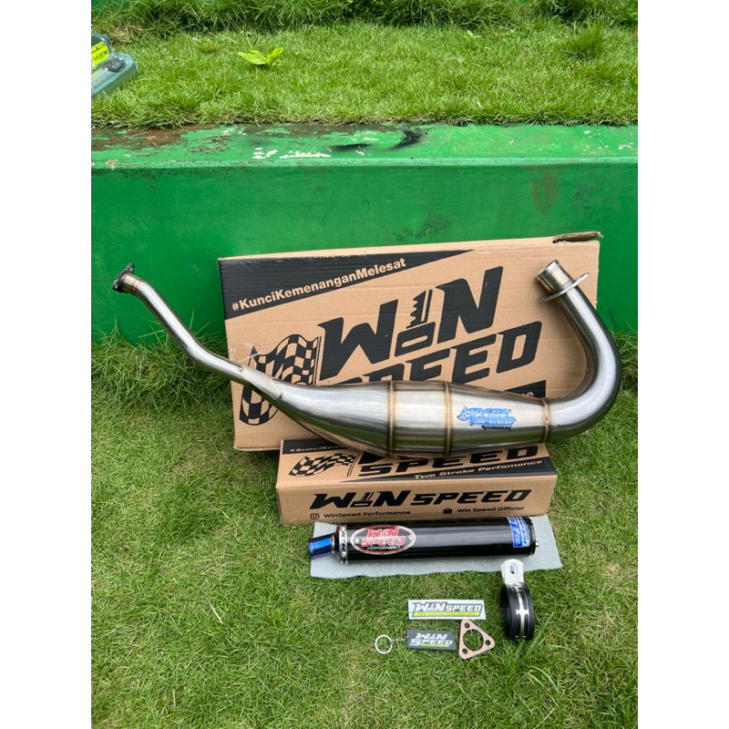 Knalpot Ninja Step Standar Ninja R RR SS Original Win Speed