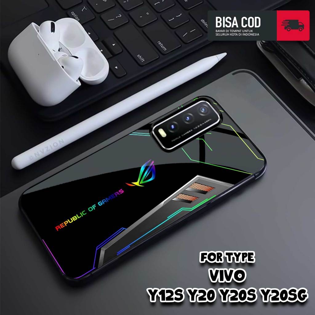 Case VIVO Y12S Y20 Y20S - Casing VIVO Y12S Y20 Y20S - MOTIF ROG - Hardcase Premium Glossy - Casing H
