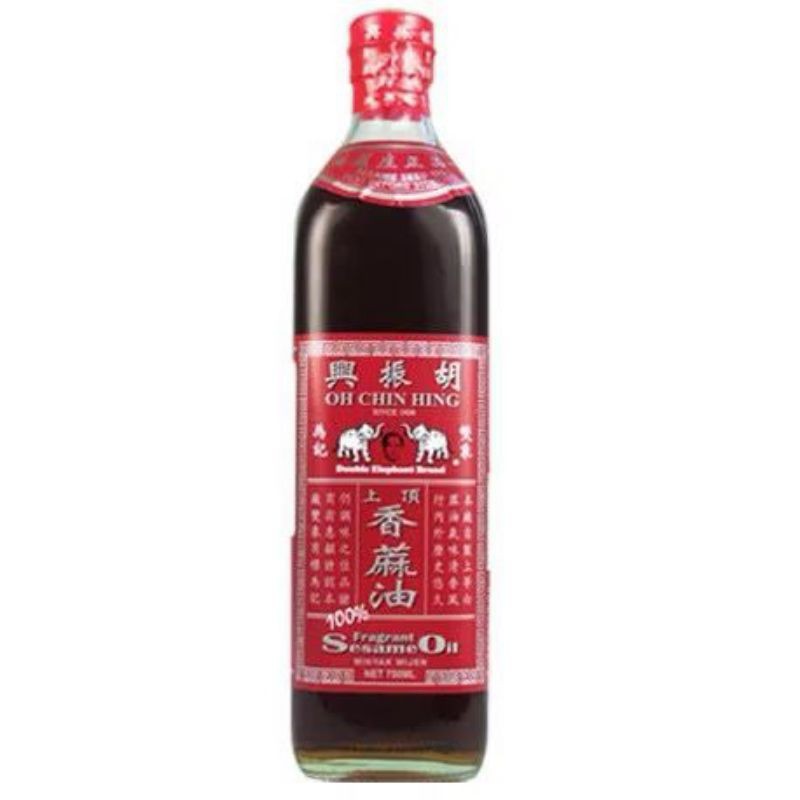 

Minyak Wijen Oh Chin Hing Double Elephant Fragrant Sesame Oil 750ml