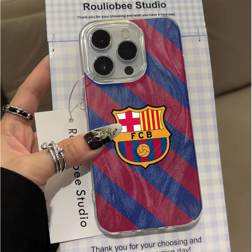 Casing Barcelona TPU Redmi Realme redmi a3 12 13 14c redmi note 11 12 13 4g/5g pro poco x6 f6 pro m3