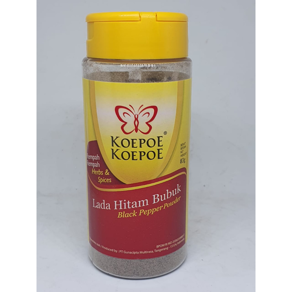 

Koepoe koepoe Lada hitam bubuk 83gr - [213]