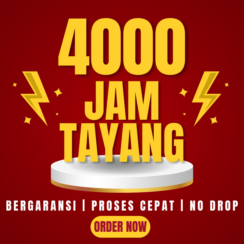 4000 JAM TANGAN BUKAN TAPI JAM TAYANG YT