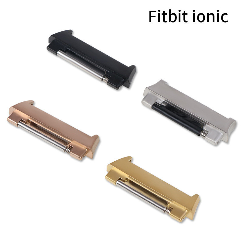 2pcs Bracelet Strap Connector 22MM  Watch Connector Stainless Steel for Fitbit ionic watch band adap