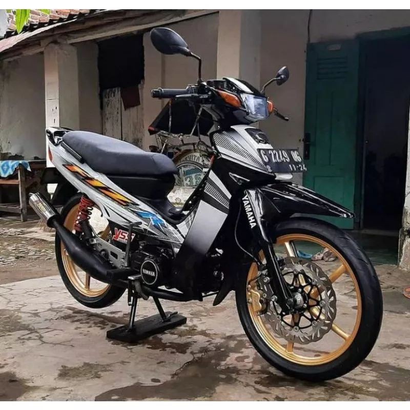 striping liss sticker standar ORI Yamaha Fiz R 2004 striping Fiz R 2004