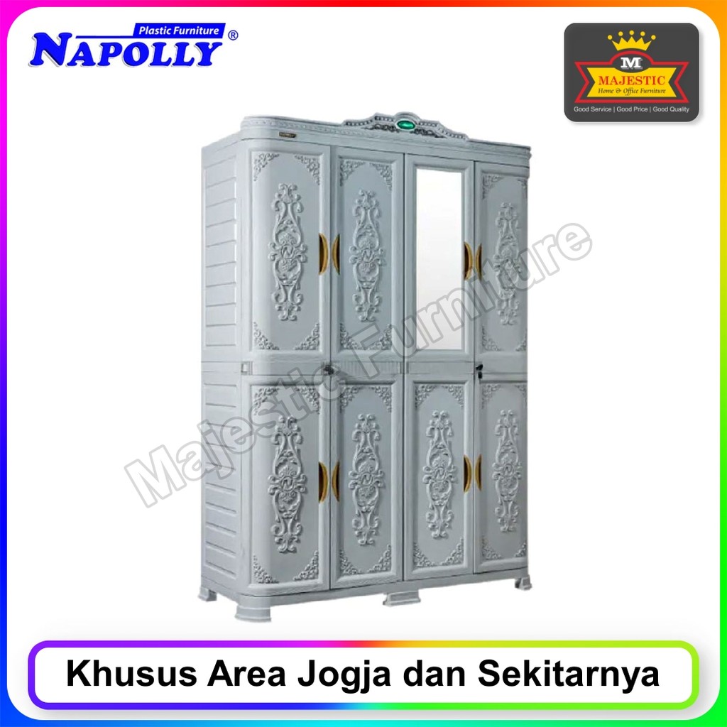 Lemari Plastik Napolly CABSULTA 488 (Jogja)