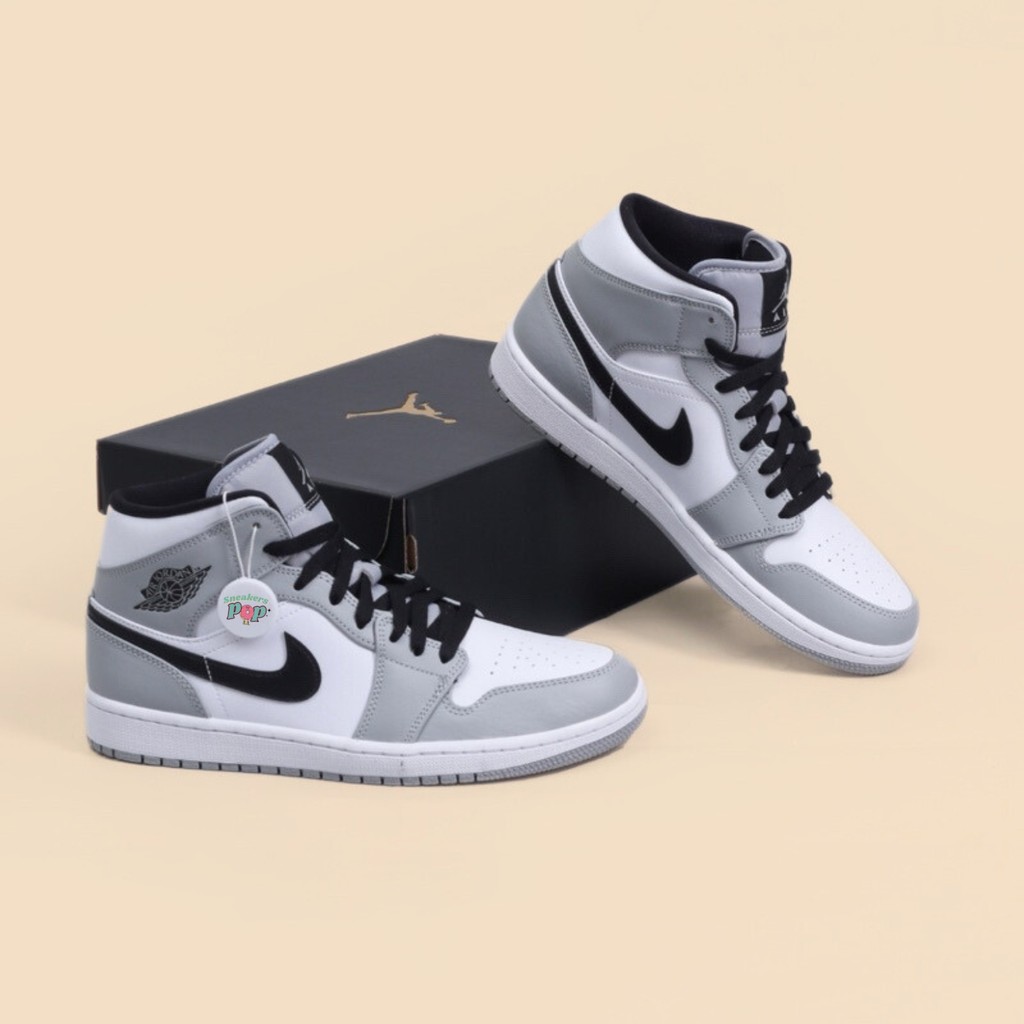 Nike Air Jordan 1 Mid Light Smoke Grey