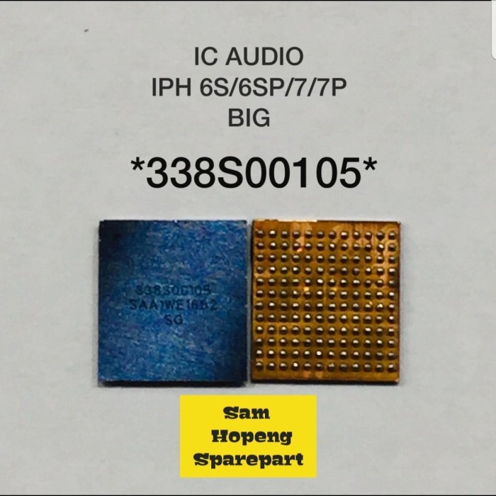 Sparepart And Tool IC Audio Big iPhone 6S / 6S Plus / 7 7G / 7 Plus 338S00105