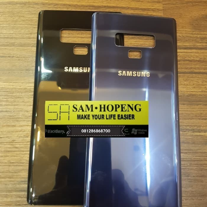 Sparepart And Tool Samsung Note 9 N960 Backdoor Back Cover Tutup Casing Housing Belakang