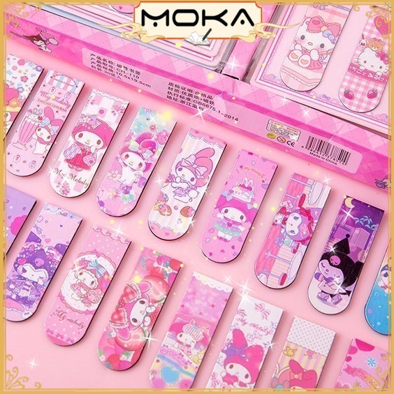 

MOKA 1SET ISI 6 PCS PEMBATAS BUKU MAGNET MOTIF KARTUN LUCU / BOOKMARK MAGNET MOTIF KARTUN MKA169