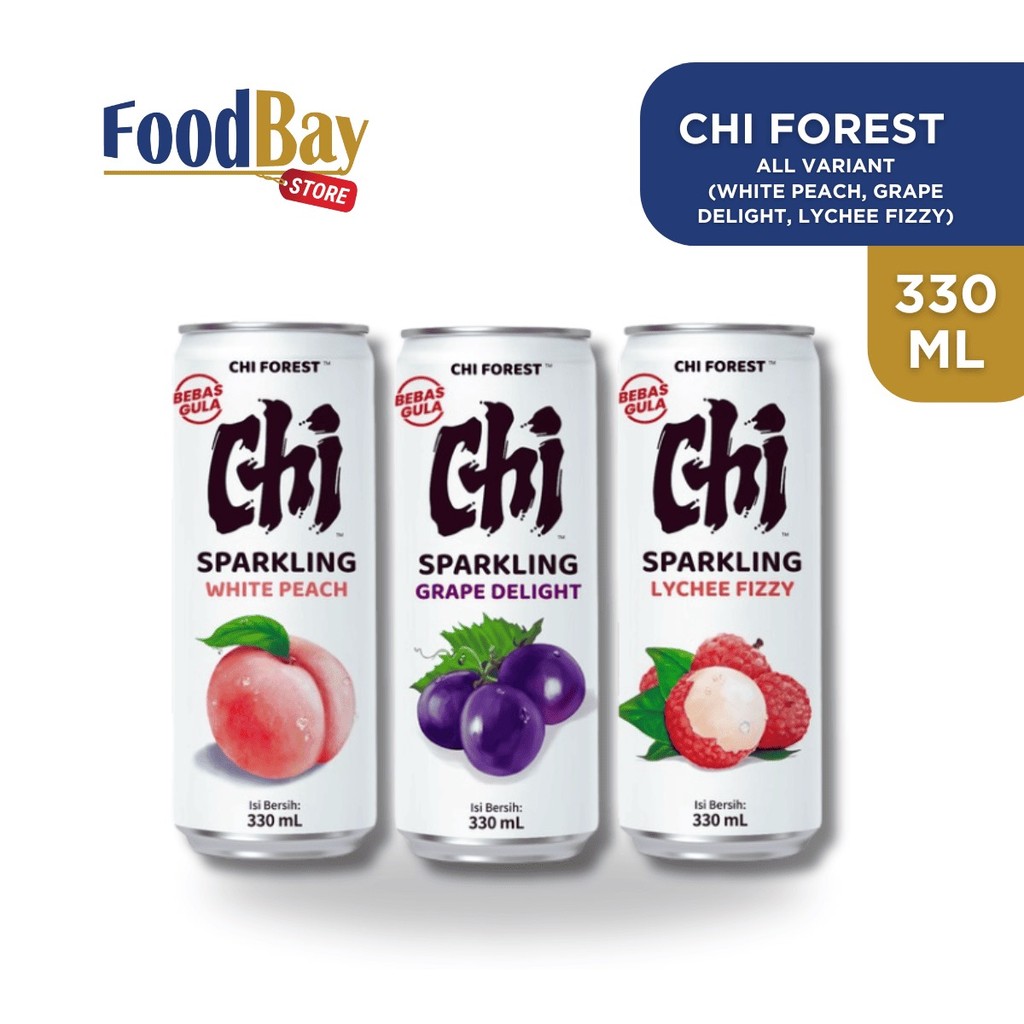 

Chi Forest Sparkling Water White Peach 330 ML
