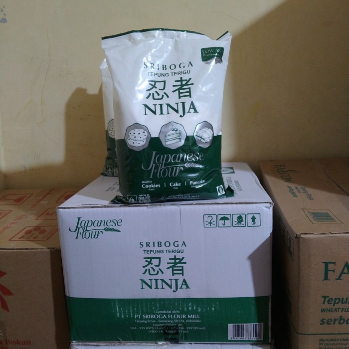 

Tepung Terigu Sriboga Ninja 1Kg
