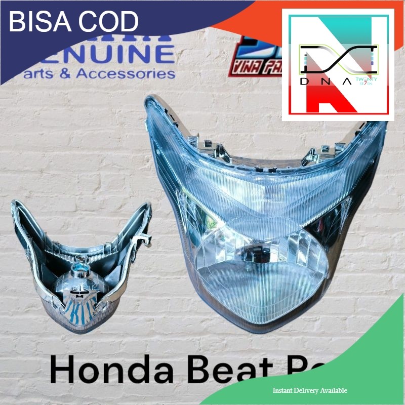 Lampu Depan Beat Pop Reflektor Beat Pop Headlamp Beat Pop