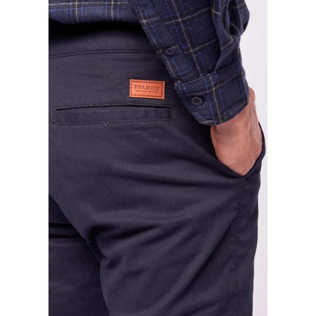 Tirajeans Chinos Pants TLP220S21308F22 Navy - Biru, 30
